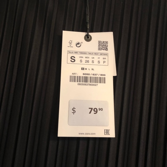 New with tags Zara basics dress US Small - Picture 5 of 7